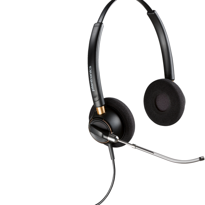 Poly EncorePro 520V Binaural Headset VoiceTube +Quick Disconnect-783P9AA