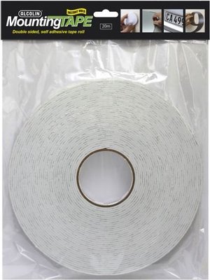 ALCOLIN MOUNTING TAPE 20M X 24MM - 003-20