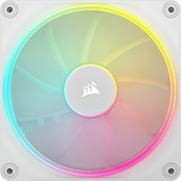Corsair iCUE LINK LX140 RGB 120mm PWM Fan - Dual Light Loops – Requires iCUE LINK System Hub (Sold Separately) - White