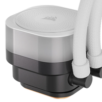 Corsair iCUE LINK TITAN 240 RX RGB Liquid CPU Cooler - White – RX120 RGB Fans – Fits Intel® LGA 1851/1700; AMD® AM5/AM4.