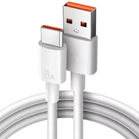 FAST charging cable, USB - C type, 6A, 1.5m