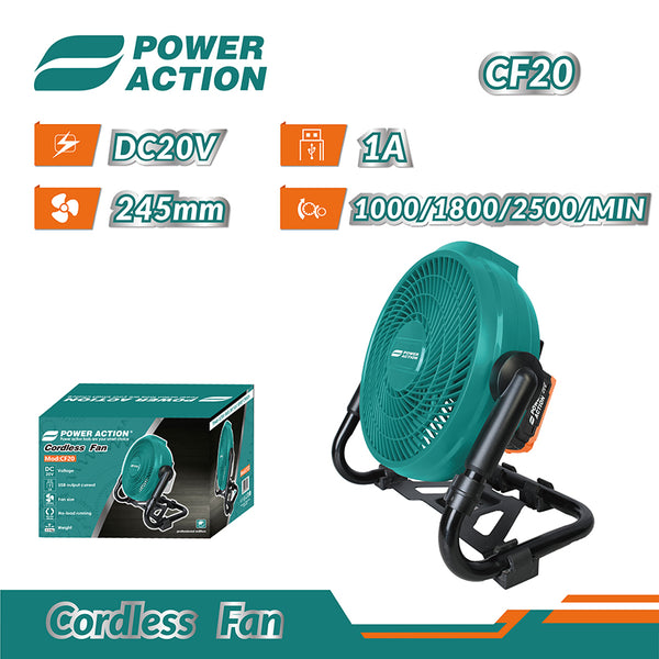 CF20 Rechargeable Cordless Fan