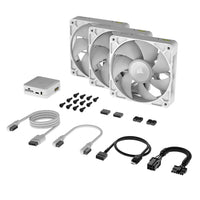 Corsair RX RGB Series; iCUE LINK RX120 RGB White; 120mm Fan; Triple Pack