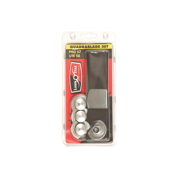 Lawn Star Quadrablade Replacement Blade Set for Pro 57 Models - 80-02574