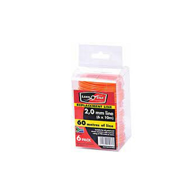 Lawn Star Pre-pack 2.00 mm six coil line - 80-20600