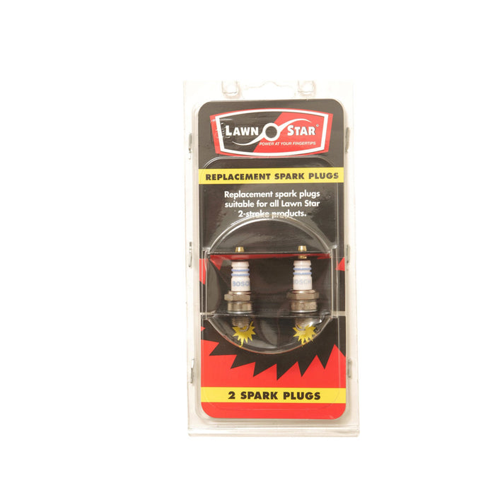 Lawn Star Pre-pack, Spark plug, 2-Stroke, twinpack - 80-26055