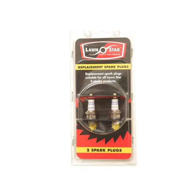 Lawn Star Pre-pack, Spark plug, 2-Stroke, twinpack - 80-26055