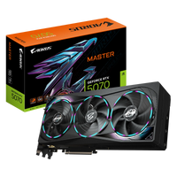 GIGABYTE nVidia GeForce RTX™ 5070 AORUS MASTER - 12GB GDDR7 HDMIx1/DPx3 Gigabyte