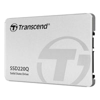 TRANSCEND 1TB SSD220Q 2.5'' SSD DRIVE - SATA III QLC with SLC cache - 550MB/s Read 500MB/s Write - 200 TBW - 0