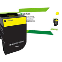 Lexmark 808Sce Yellow Cartridge-80C8SYE