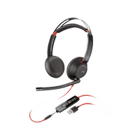 Poly Blackwire 3320 USB-A+C Headset