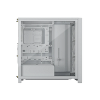 FRAME 4000D RS WOOD Modular High Airflow Mid-Tower PC Case; 4x  RS Fans; White & Oak.