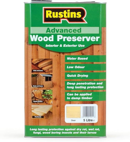 Ad Wood Preserver Clear 5ltr