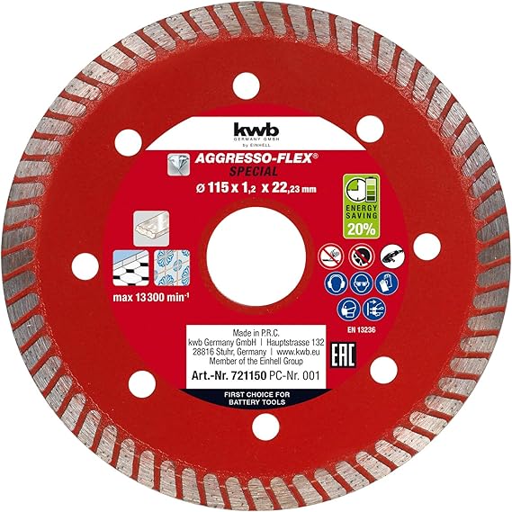 Einhell Extra thin cut disc 115x1.2 Cutting Discs -49721150