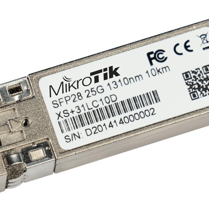 MikroTik combined 1.25G SFP, 10G SFP+ and 25G SFP28 module-MT-RBSFP-SM+