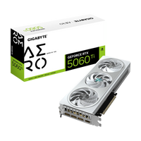 GIGABYTE nVidia GeForce RTX 5060Ti AERO OC 16G - 16GB GDDR7; 128-Bit Memory Bus; 1x HDMI; 3x DisplayPort .