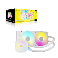 Corsair iCUE LINK TITAN 240 RX RGB Liquid CPU Cooler - White – RX120 RGB Fans – Fits Intel® LGA 1851/1700; AMD® AM5/AM4.