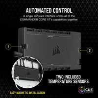 Corsair iCUE Commander CORE XT - Digital Fan Speed and RGB Lighting Controller.  6x Fan; 6x RGB