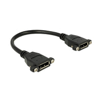 DELOCK DISPLAYPORT F-F  PANEL MOUNT (4K) CABLE - DELOCK-85113