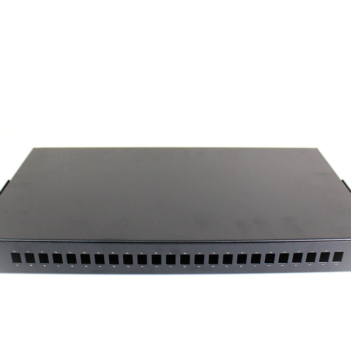 ACCONET Fibre Patch Panel 24 Port Unpopulated 19 inch Drawer - chavda.com