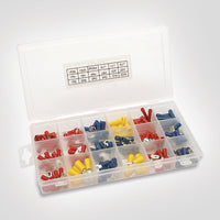 Chavda K300 Pre-Insulated Terminal Kit: Electrical Connectors, Red, Blue, Yellow Insulated Terminals for Wiring Projects