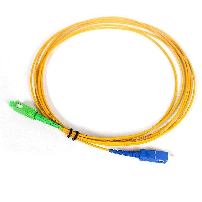 ACCONET Patch Lead SC/UPC to SC/APC Simplex Single Mode 3m Fiber Optic Cable, G.652D, LSZH