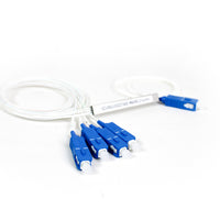 ACCONET Fibre Optic Splitter 1/4 UPC Connector | High Quality Optical Splitter for Efficient Signal Distribution | chavda.com