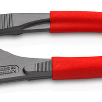 KNIPEX 86 01 300 SB Pliers Wrench pliers and a wrench in a single tool with non-slip plastic coating grey atramentized 300 mm