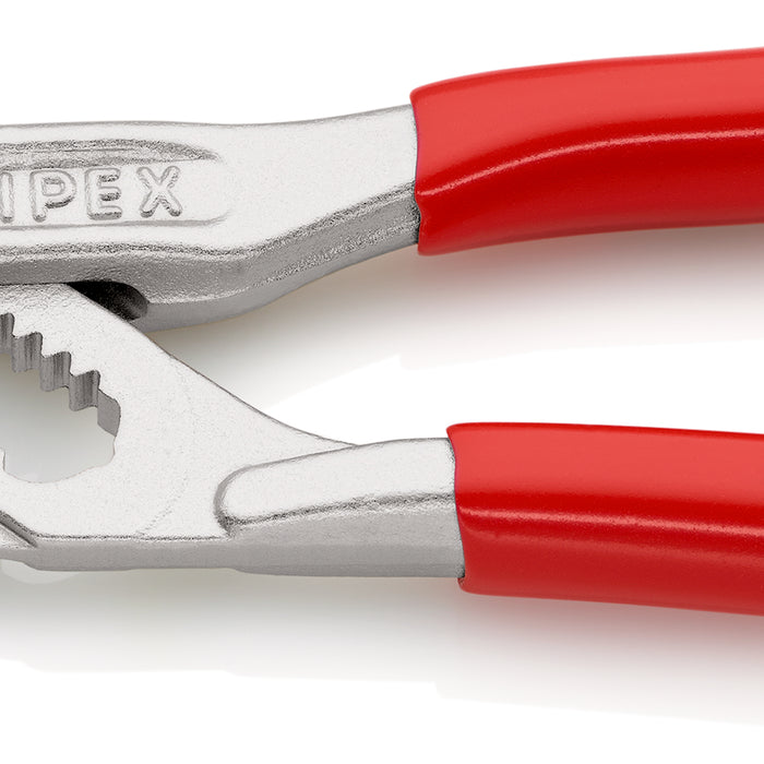 KNIPEX 86 03 125 Mini Pliers Wrench: Adjustable, Chrome-Plated Tool