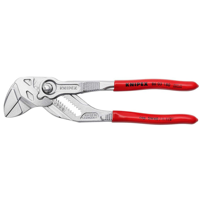 Knipex PLIER - WRENCH 180MM PARALLEL SMOOTH JAW - KPX8603180