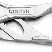 KNIPEX 86 04 100 Pliers Wrench XS pliers and a wrench in a single tool embossed, rough surface chrome-plated 100 mm