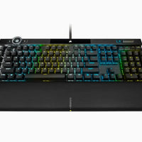 Corsair K100 RGB Mechanical Wired CHERRY MX SPEED Switch Keyboard with RGB Backlighting – Black.