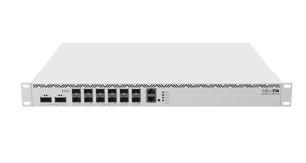 MikroTik Cloud Core Router with 12 Port SFP28 2 Port QSFP28 16 Core CPU | CCR2216-1G-12XS-2XQ-MT-RBCCR2216-1G-12XS-2XQ