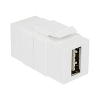 DELOCK USB2.0 AF TO AF KEYSTONE, WHITE (86353) - DELOCK-86353