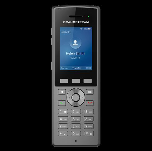 Grandstream WP825 Cordless WiFi Phone: Rugged, Waterproof, and Ideal for Mobile Professionals in Retail, Healthcare, and Logistics