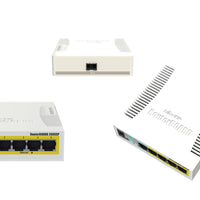 MikroTik Smart Desktop Switch 5 Port Gigabit 1SFP PoE Port | RB260GSP-MT-RB260GSP