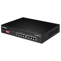 EDIMAX GS-1008PL V2: 8-Port Gigabit PoE+ Switch, Long Range, Unmanaged with DIP Switch | Chavda.com