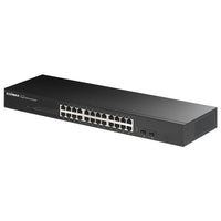 Edimax 24 Port, Unmanaged, Gigabit Switch with 2 SFP Ports
