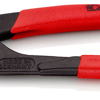KNIPEX 87 21 250 SB Cobra® QuickSet High-Tech Water Pump Pliers with non-slip plastic coating grey atramentized 250 mm