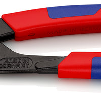 KNIPEX 87 22 250 SB Cobra® QuickSet High-Tech Water Pump Pliers with slim multi-component grips grey atramentized 250 mm