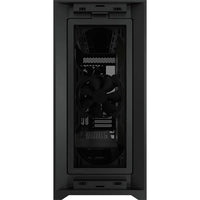 5000D Airflow Black Tempered Glass Mid-Tower; Black - 4x3.5''; 2x2.5''; Up to 360mm Liquid Coolers - ATX Chassis