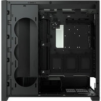 5000D Airflow Black Tempered Glass Mid-Tower; Black - 4x3.5''; 2x2.5''; Up to 360mm Liquid Coolers - ATX Chassis
