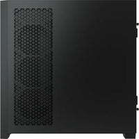 5000D Airflow Black Tempered Glass Mid-Tower; Black - 4x3.5''; 2x2.5''; Up to 360mm Liquid Coolers - ATX Chassis