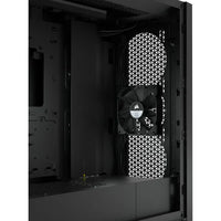 5000D Airflow Black Tempered Glass Mid-Tower; Black - 4x3.5''; 2x2.5''; Up to 360mm Liquid Coolers - ATX Chassis