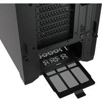 5000D Airflow Black Tempered Glass Mid-Tower; Black - 4x3.5''; 2x2.5''; Up to 360mm Liquid Coolers - ATX Chassis