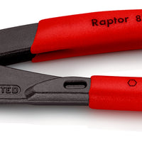 KNIPEX 87 41 250 SB Multiple Slip Joint Spanner with non-slip plastic coating grey atramentized 250 mm