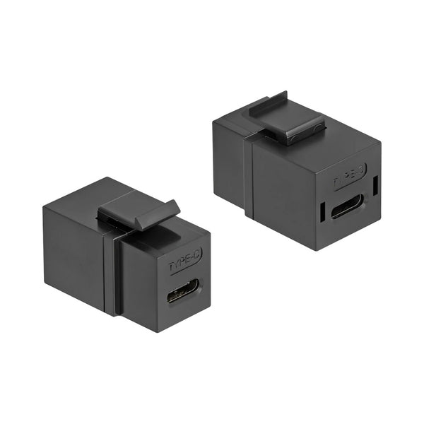 DELOCK 87950 KEYSTONE MODULE USB2.0 TYPE-C™ FEMALE – FEMALE - DELOCK-87950
