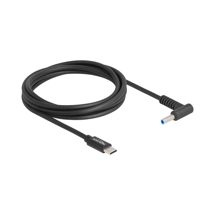 DELOCK CHARGING CABLE TYPE-C TO HP 4.5 X 3.0MM - DELOCK-87971