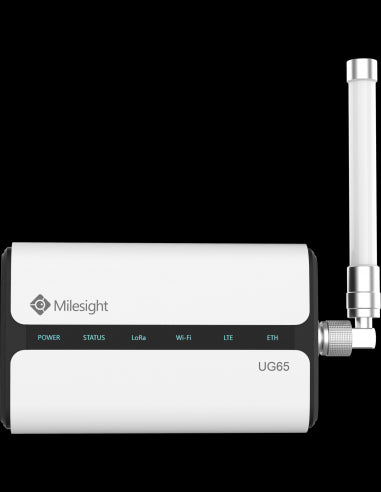 Milesight UG65 Semi-industrial & Indoor LoRaWAN® Gateway | UG65-L04EU-868M-EA