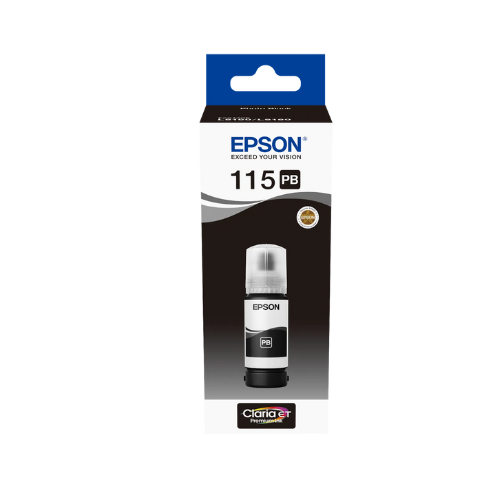 Epson 115 EcoTank Photo Black ink bottle (70 ml)-C13T07D14A
